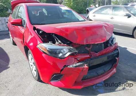 2016 Toyota Corolla Le из США, поврежденный, VIN 5YFBURHE2GP402152